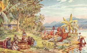 Scène in Tahiti