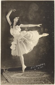 [Ballerina op Pointe]. door Louis Fleckenstein