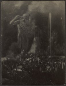 [Danser in de tuin]. door Louis Fleckenstein