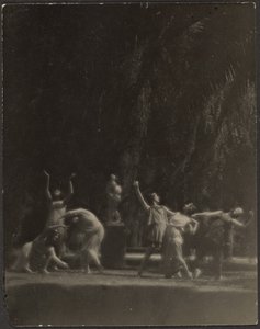 [Dansers in de tuin]. door Louis Fleckenstein