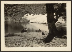 [Lake Scene] door Louis Fleckenstein