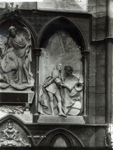 Monument voor Handel, 1762 door Louis Francois Roubilliac