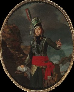 Portret van generaal François Séverin Marceau-Desgraviers 1769-1796, ca. 1796