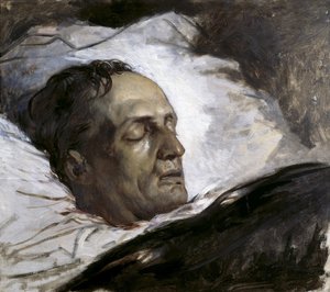 Hoofd van een geëxecuteerde man (Remy Bomal). 1870s-80s