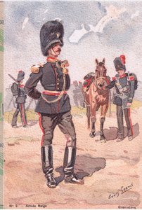 Grenadiers, ansichtkaart, 1920s