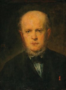 Portret van Adolph Menzel