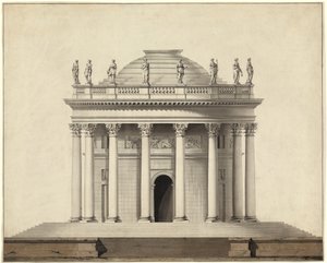 Een klassiek tempel