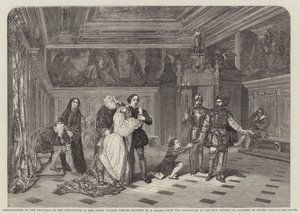 Antichambre van het Tribunaal van de Inquisitie, in het Dogepaleis, Venetië door Louis Haghe