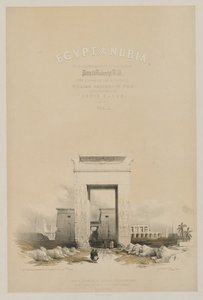 Egypte en Nubië: Frontispice Volume V, 1849