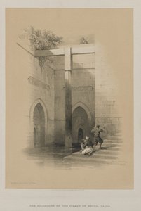 Egypte en Nubië, Deel III: De Nijlometer. Eiland Rhoda door Louis Haghe