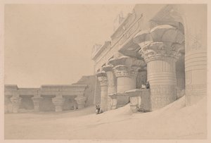 Egypte en Nubië: Deel I - Nr. 10, Edfou door Louis Haghe