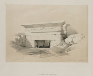 Egypte en Nubië, Deel I: Dendera, 1847 door Louis Haghe
