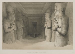 Egypte en Nubië, Deel I: Interieur van de Tempel van Aboo-Simbel, 1846