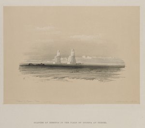 Egypte en Nubië, Deel I: Beelden van Memnon, Thebe