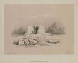 Egypte en Nubië, Deel I: Tempel bij Tafa in Nubië