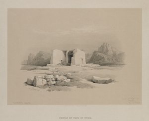 Egypte en Nubië, Deel I: Tempel in Tafa in Nubië, 1846