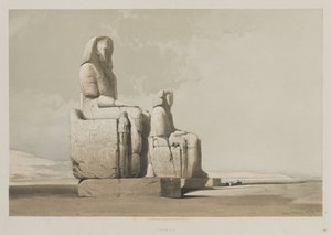 Egypte en Nubië, Deel I: Thebe door Louis Haghe