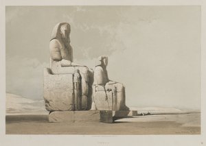 Egypte en Nubië, Deel I: Thebe, 1846 door Louis Haghe