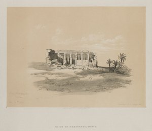 Egypte en Nubië, Deel I: Wady Maharraka, Nubië, 1846