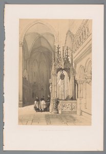 Waterput in de Dom van Regensburg door Louis Haghe