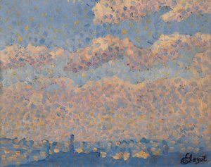 Lucht boven de stad