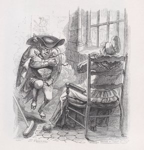 De Kleine Rode Man uit De Volledige Werken van Béranger, 1836 door Louis Henri Brevière, Cesar Auguste Hebert