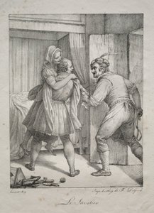 De Schoenmaker door Louis Hersent