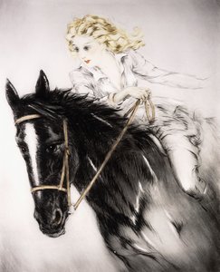 Amazone door Louis Icart
