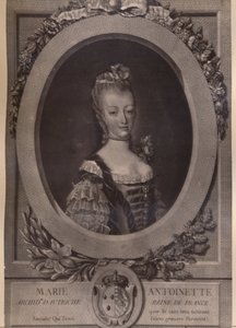 Marie Antoinette, Koningin van Frankrijk door Louis Jacques Cathelin