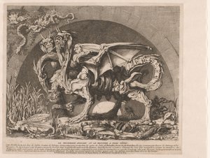 Chimera La Chimère de Monsieur Deprez (originele titel) door Louis Jean Desprez