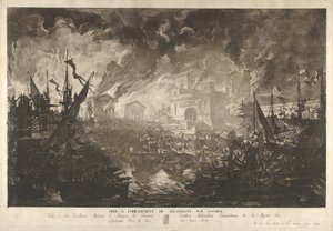 De Inname van Selinus door Hannibal door Louis Jean Desprez