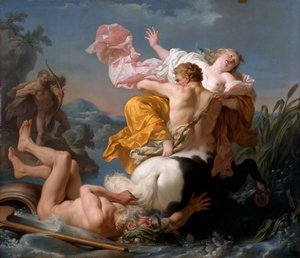De Ontvoering van Deianeira door de Centaur Nessus