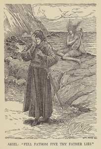 Ariel, Vijf vadem diep ligt je vader door Louis John Rhead