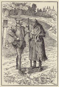 Kom, verwissel je kleding voor de mijne, oude man door Louis John Rhead