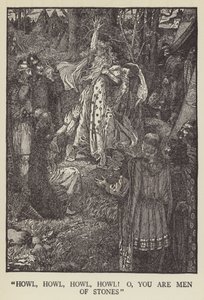 Huil, huil, huil, huil! o, jullie zijn mannen van steen door Louis John Rhead