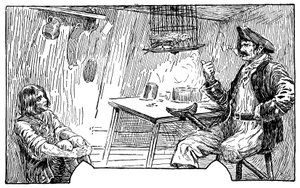 Illustratie door Louis Rhead voor de roman 