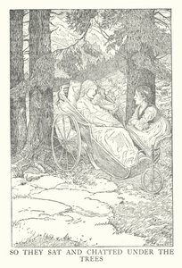 Illustratie voor Heidi door Johanna Spyri door Louis John Rhead