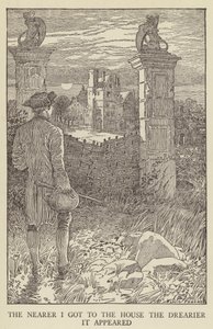 Illustratie voor Kidnapped door Robert Louis Stevenson