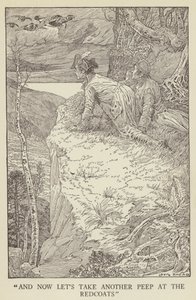 Illustratie voor Kidnapped door Robert Louis Stevenson