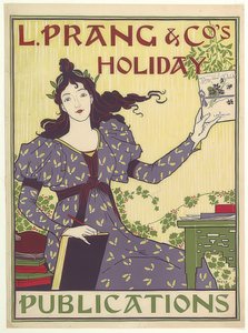 L. Prang & Co.: Vakantie. 1895 door Louis John Rhead