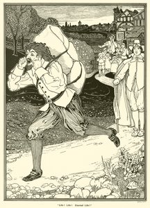 Leven! Leven! Eeuwig Leven! (gravure) door Louis John Rhead