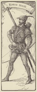 Robin Hood door Louis John Rhead