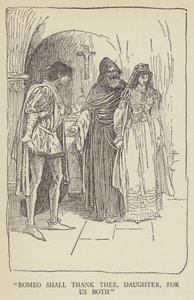 Romeo zal je bedanken, dochter, voor ons beiden door Louis John Rhead