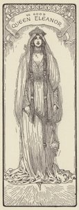 De Goede Koningin Eleanor door Louis John Rhead