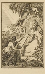 Zonder titel door Louis Joseph I Masquelier