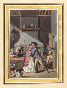 Histoire de Manon Lescaut volume I, uitgegeven 1797. Makers: Louis-Joseph Lefevre, Jacques Joseph Coiny