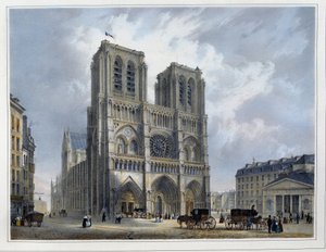Het hof van Notre-Dame - door Arnout