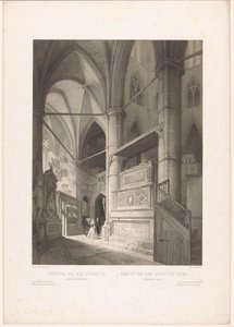 Tombe van koning Hendrik III van Engeland in de Westminster Abbey