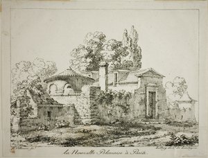 De Nieuwe Pool in Parijs door Louis Jules Frederic Villeneuve