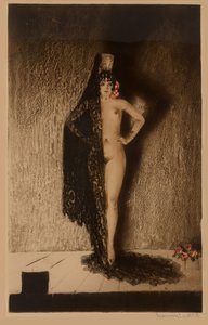 Conchita, 1929 door Louis Justin Laurent Icart